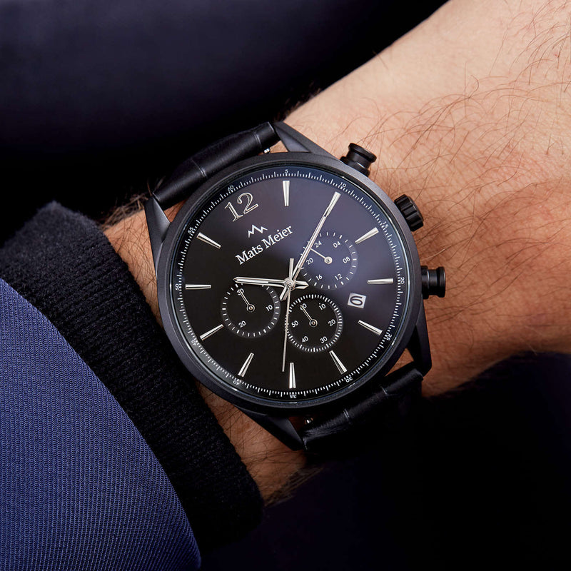 Mats Meier Grand Cornier Chrono Mat Black Watch MM00102-zoom-