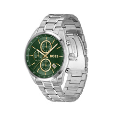 Hugo Boss Grand Prix 44 Silver Men's Watch HB1514266