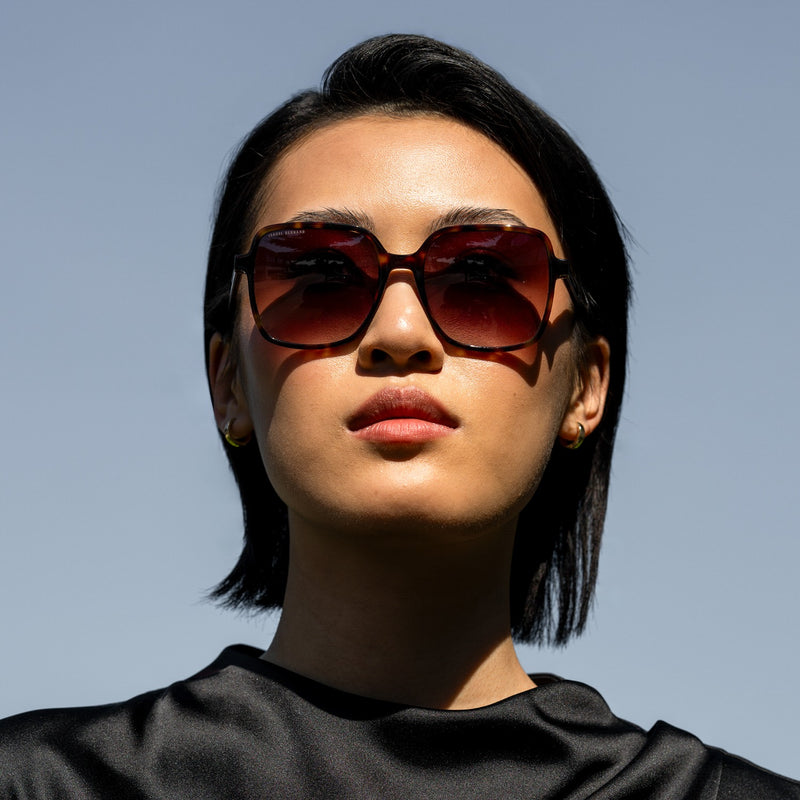 Isabel Bernard La Villette Rene Brown Tortoise Vierkante Sunglasses IB400000-14-14-zoom-