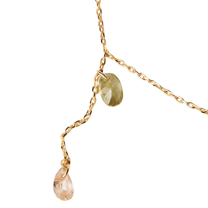 P D Paola Color 18 karat gold plated Necklace CO01-863-U-zoom-