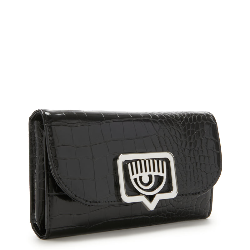 Chiara Ferragni Eyelike Black Crossbody Bag 75SB4BBE-ZS728-899-zoom-