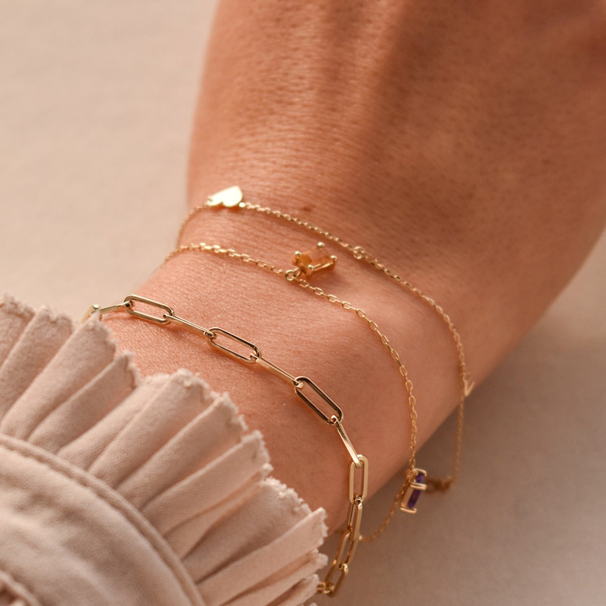 Jackie Gold 14 karat gold Bracelet JKB20.011