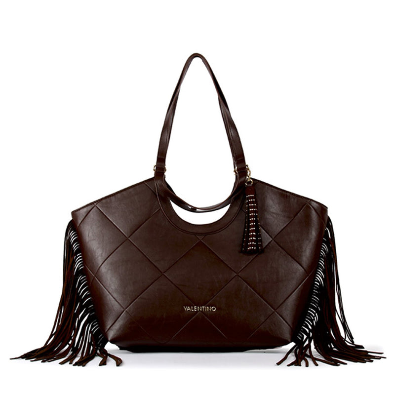 Valentino Bags Astrid Brown Shopper VBSAD201D09-zoom-