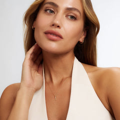 Isabel Bernard De la Paix Mia 14 Karat gold earring with diamond 0.06 carat IBD360037