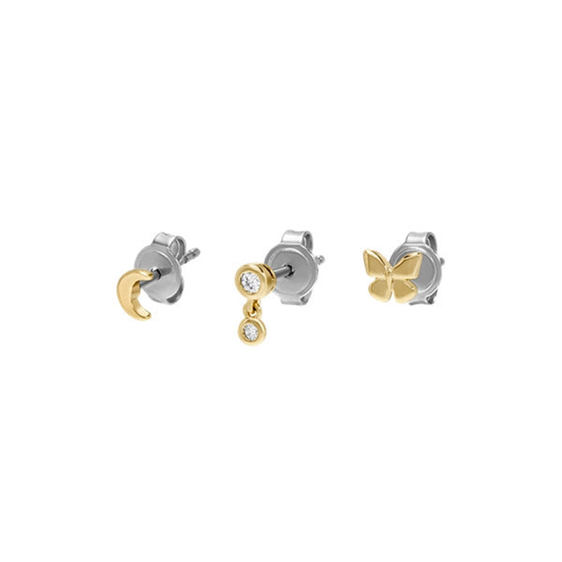 Fossil Jewelry Gold Coloured Giftset JA7278SET-zoom-