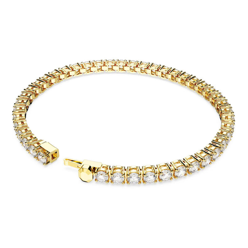 Swarovski ReMatrix Gold Bracelet 5657665-zoom-