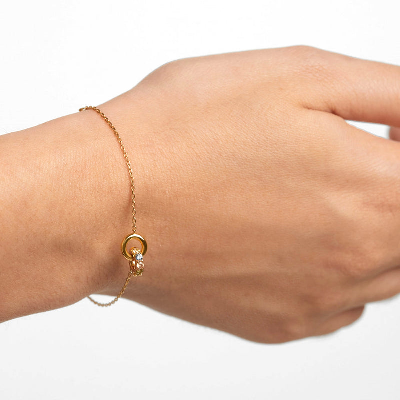 P D Paola Color 18 karat gold plated Bracelet PU01-787-U-zoom-