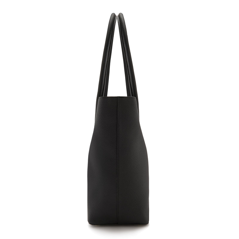 Isabel Bernard Honoré Lysanne Black Calfskin Shopper IB25022-zoom-