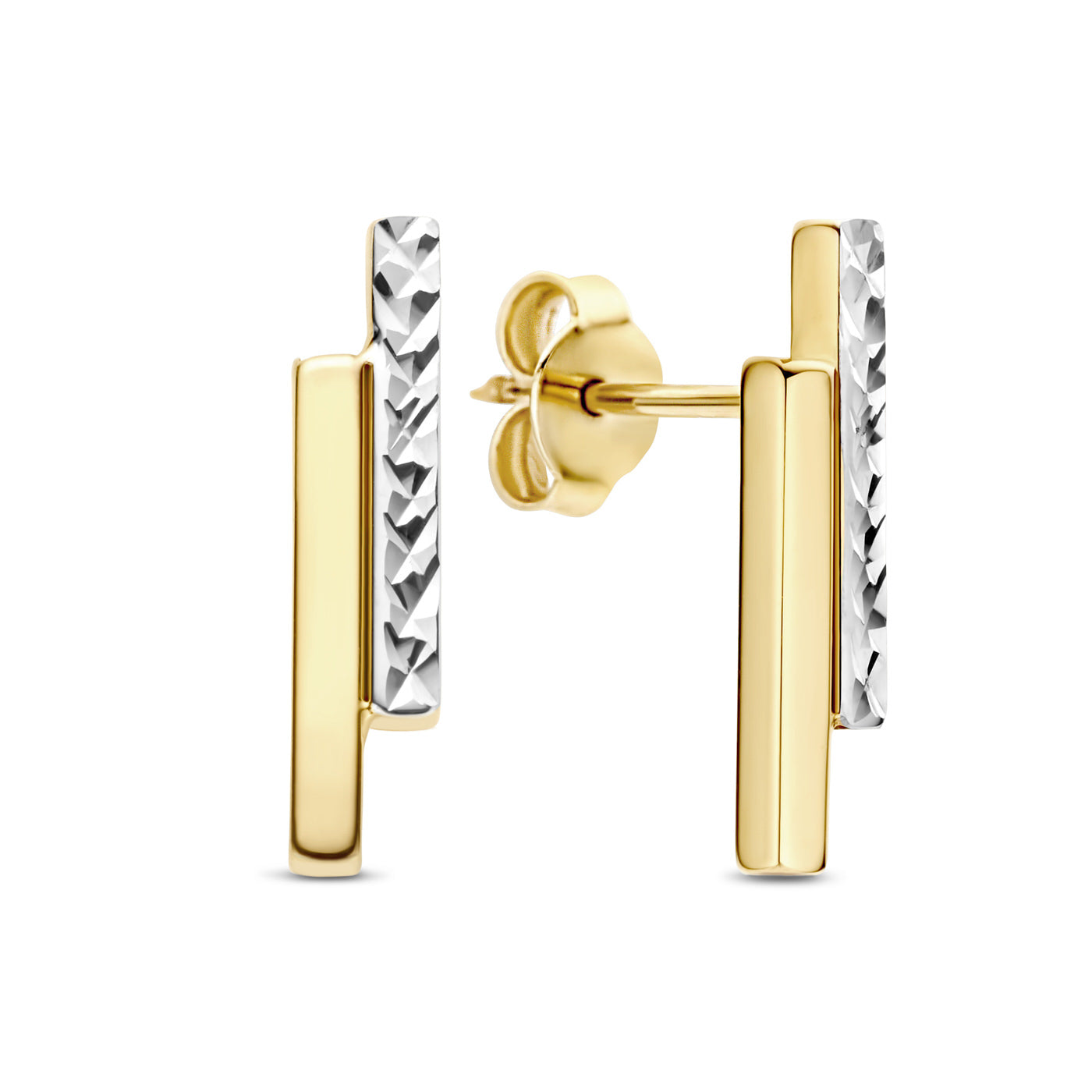 Isabel Bernard Le Marais Alice 14 Carat Golden Ear Studs IB360216