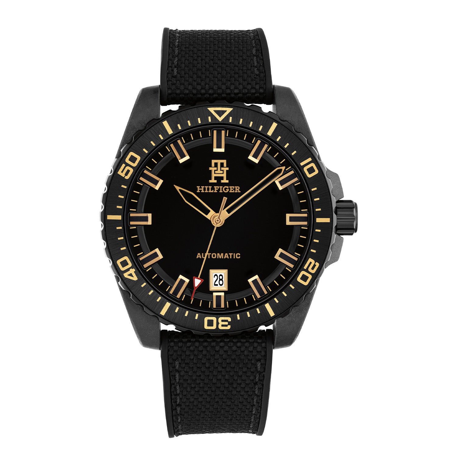 Tommy Hilfiger Carbon Automatic Black Women's Watch TH1792159