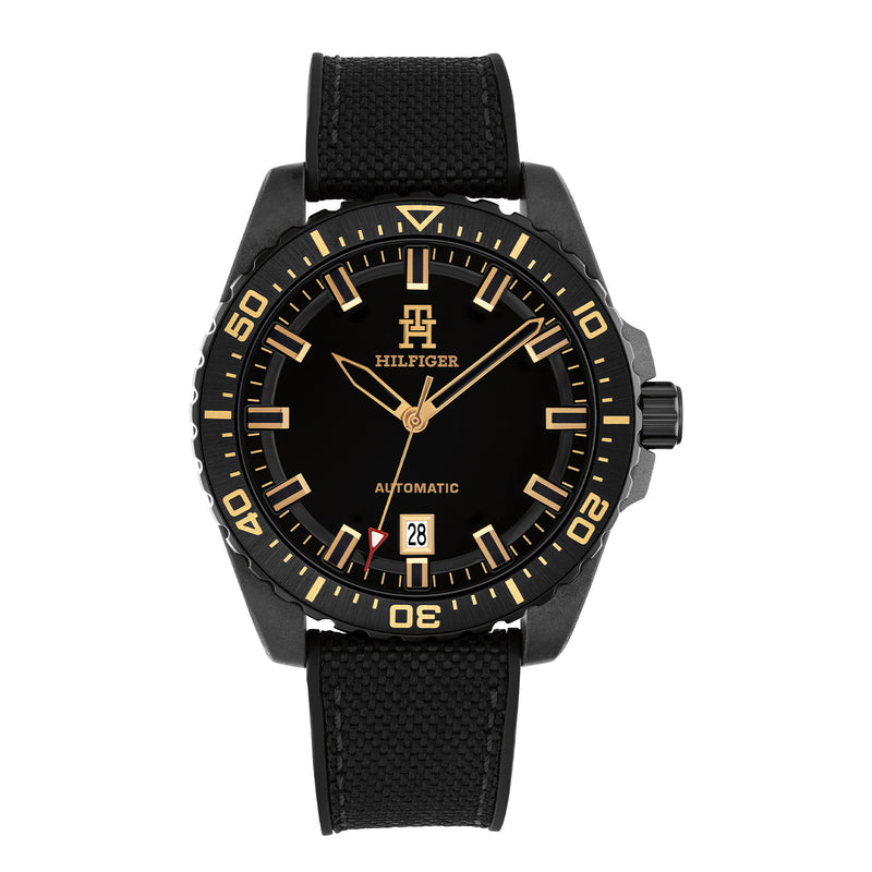 Tommy Hilfiger Carbon Automatic Black Women's Watch TH1792159-zoom-