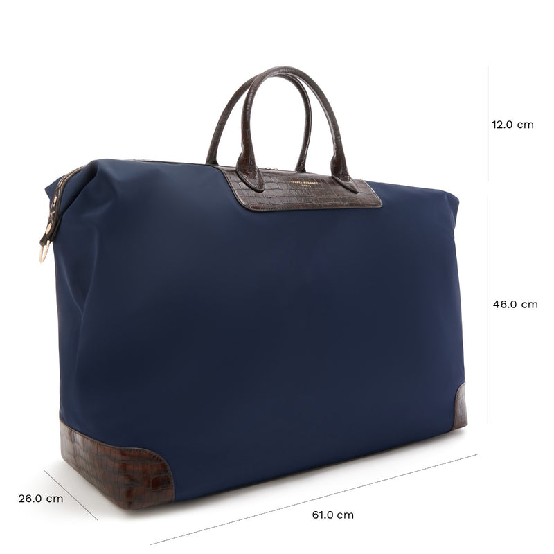 Isabel Bernard Du Louvre Colette Blue Weekend Bag Large IB20003-942-zoom-