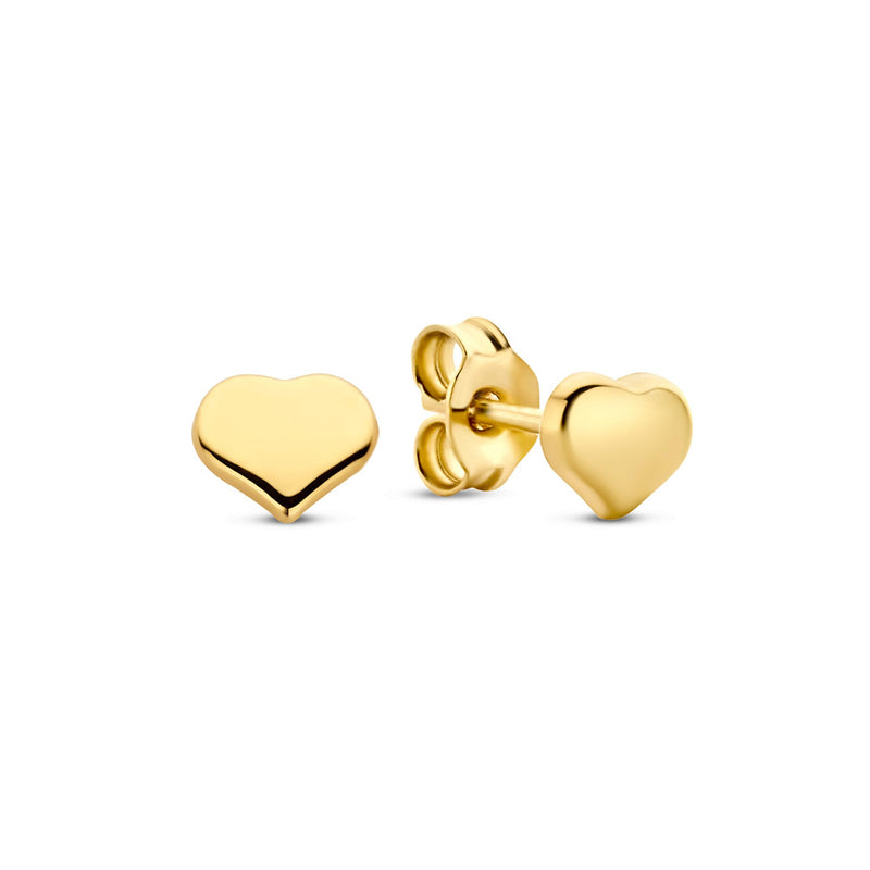 Beloro Jewels Della Spiga 9 carat gold Ear Studs BO360006-zoom-