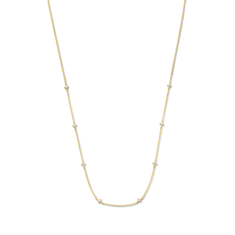 Isabel Bernard Rivoli Esmée 14 Carat Golden Necklace IB340123-zoom-
