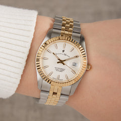 Jacques du Manoir Inspiration Prestige Gold Watch JWL01801