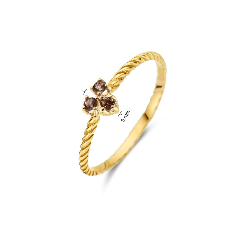 Jackie Gold 14 karat gold Ring JKR24.019.54-zoom-