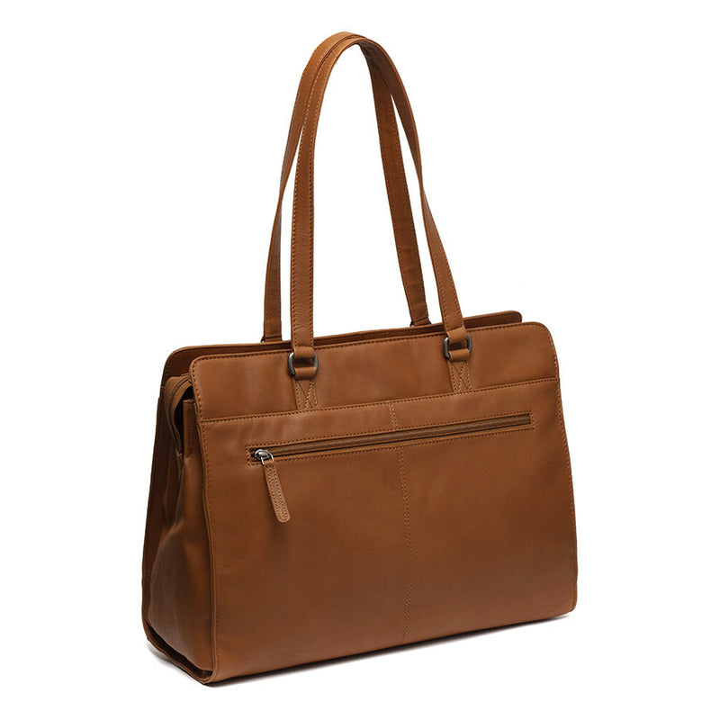The Chesterfield Brand Fidenza Cognac Laptop Bag C38.020631-zoom-