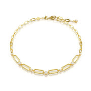 Swarovski Constella Gold Necklace 5683354
