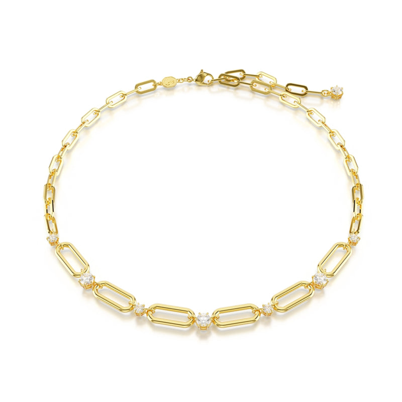 Swarovski Constella Gold Necklace 5683354-zoom-