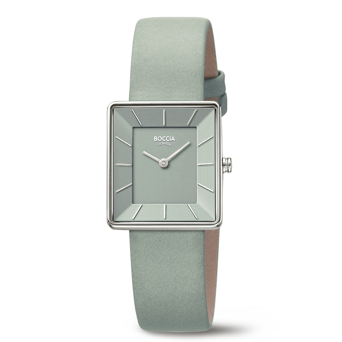 Boccia Titanium Groen Dames Horloge 2002-3351-07