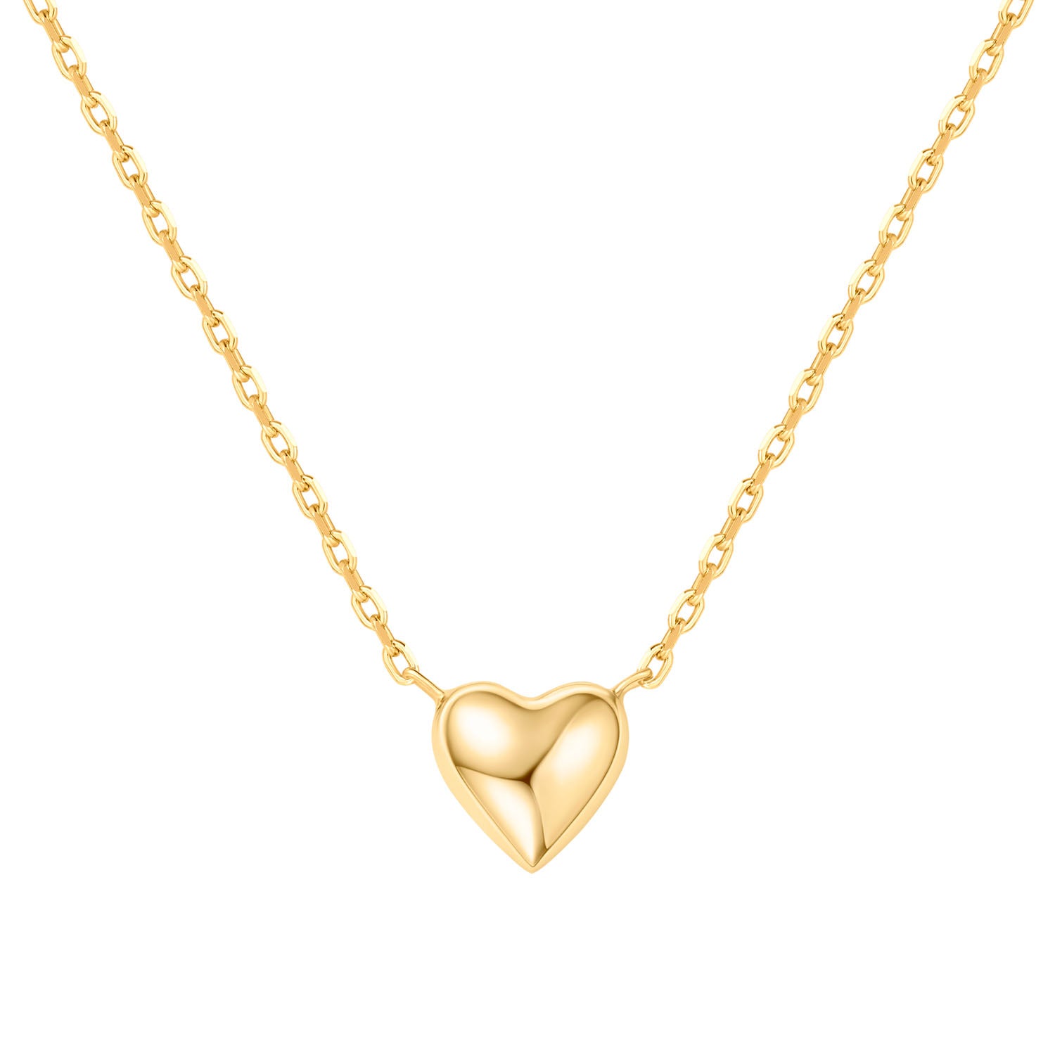 Ania Haie Sunny Sparkler Gold Coloured Sweetheart Necklace AH-N064-02G