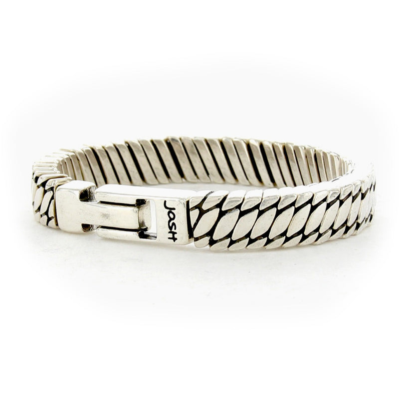 Josh Silver Bracelet 03496-BRA-S-M-zoom-