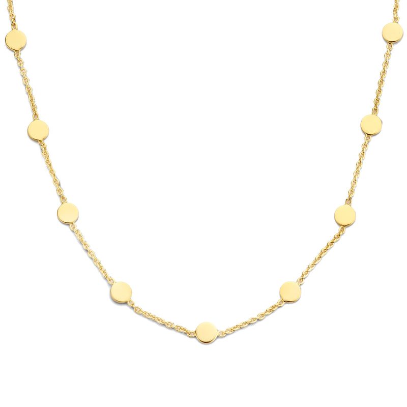 Violet Hamden 925 Sterling Silver Gold-coloured Choker VH15001-zoom-