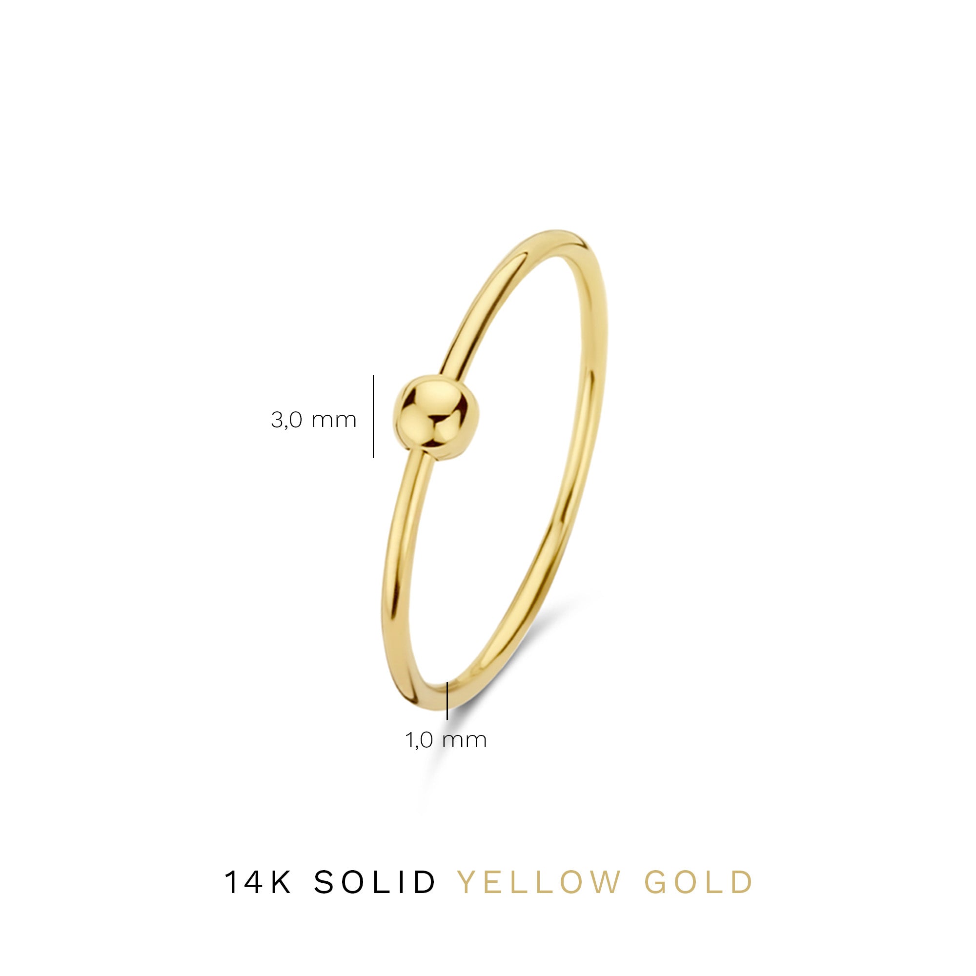 Isabel Bernard Belleville Odette 14 Karaat Gouden Ring IB330027-50