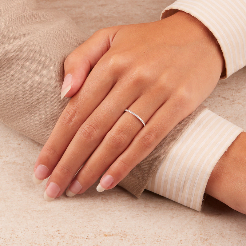 Blush White gold Ring 1201WZI/46-zoom-