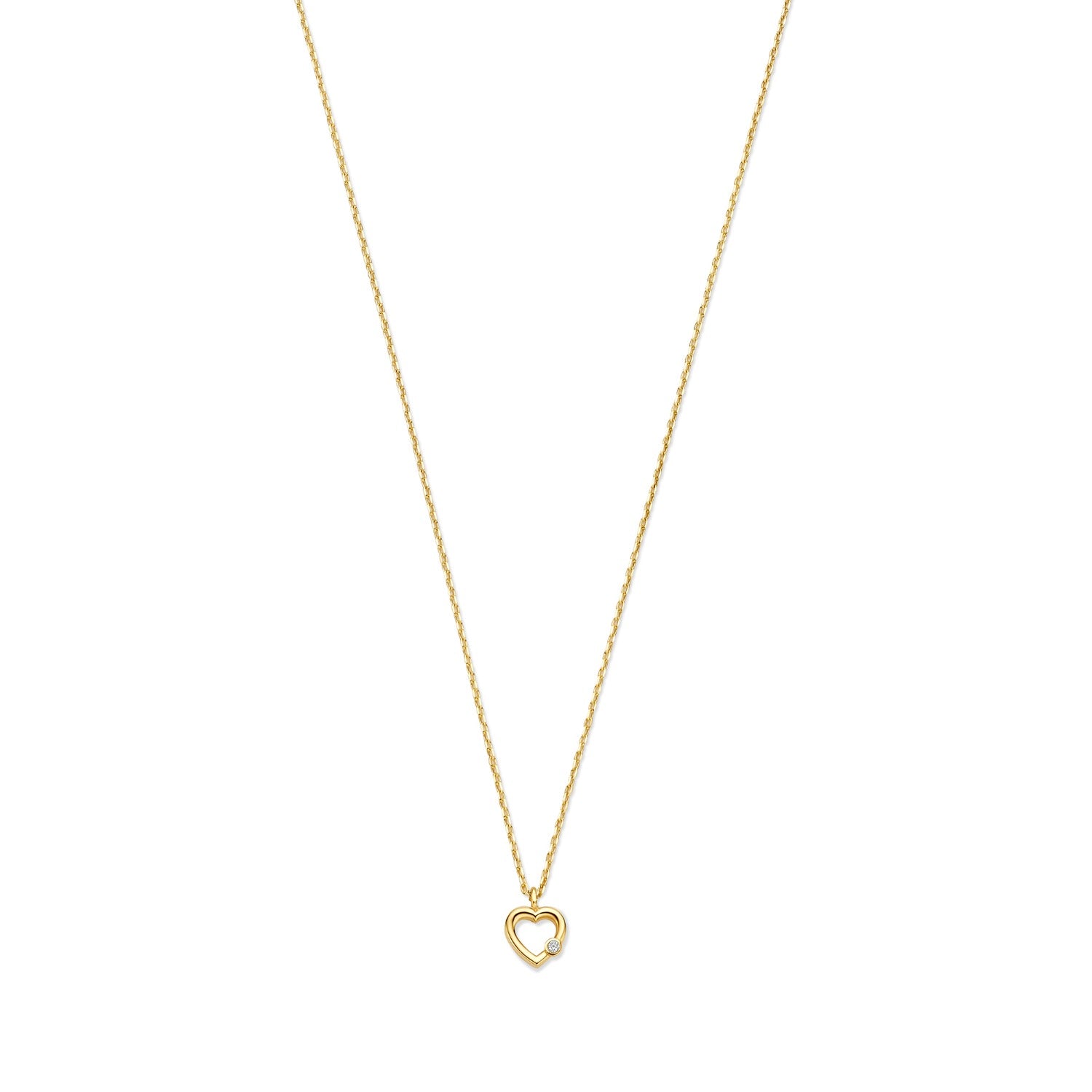 Isabel Bernard De La Paix Amore Necklace With Diamond 0.01 Carat IBD350033