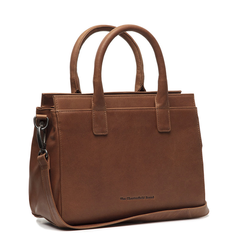 The Chesterfield Brand Cognac Handbag C48.127431-zoom-