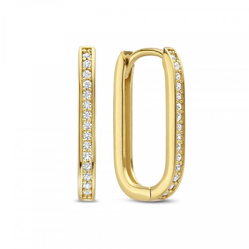 Parte Di Me Sorprendimi 925 Sterling Silver Earrings Giftsetwith14K Gold Plating PDM90061-zoom-