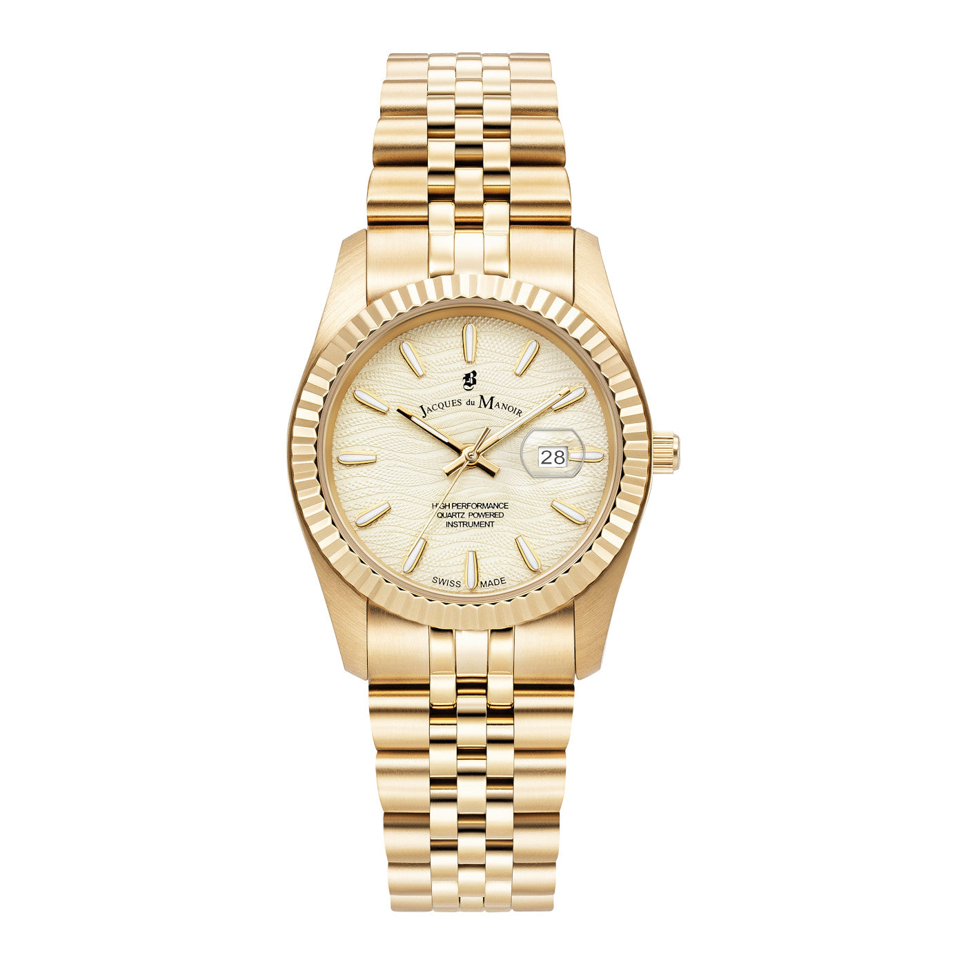 Jacques du Manoir Inspiration Prestige Gold Watch JWL01804