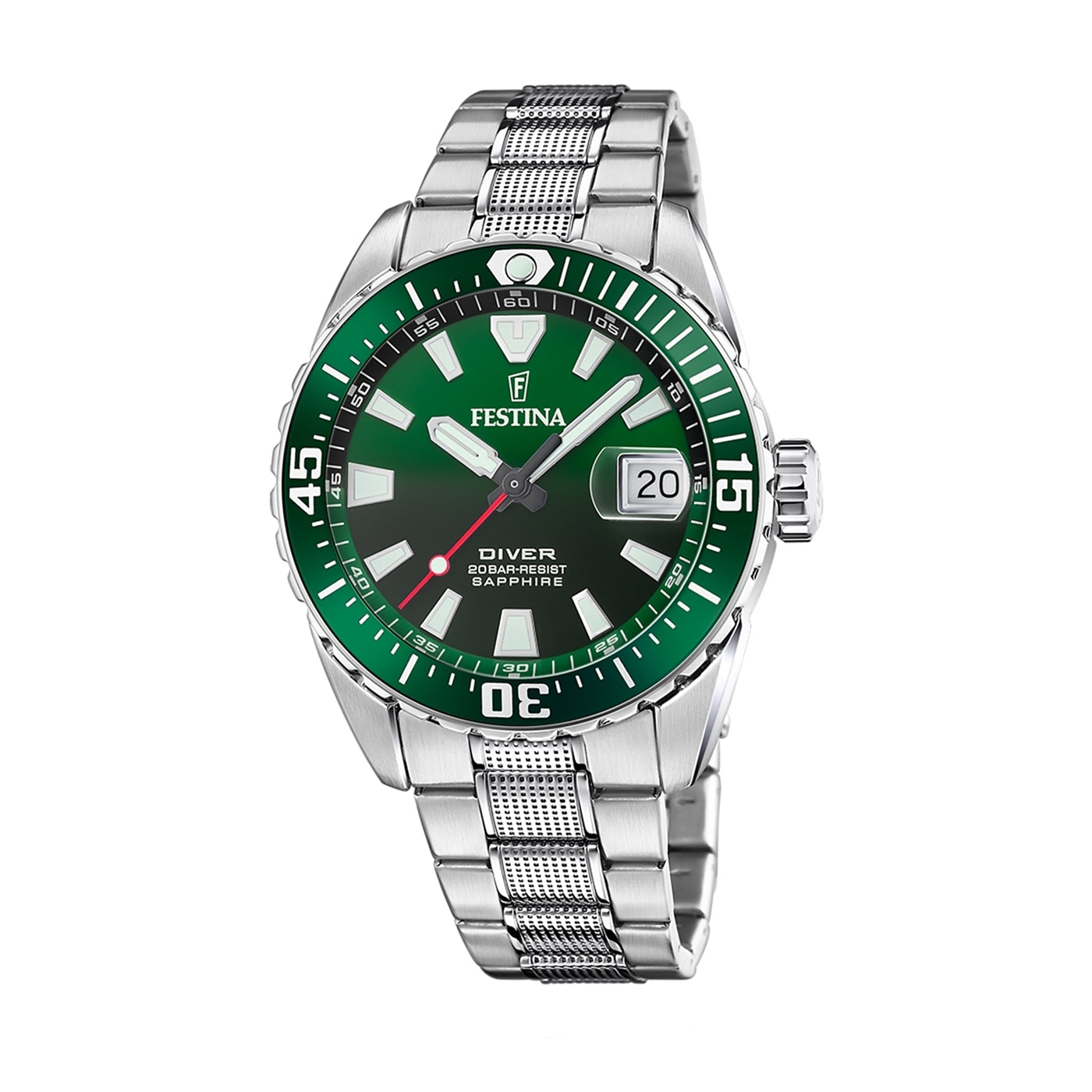 Festina Diver Silver Watch F20669/2