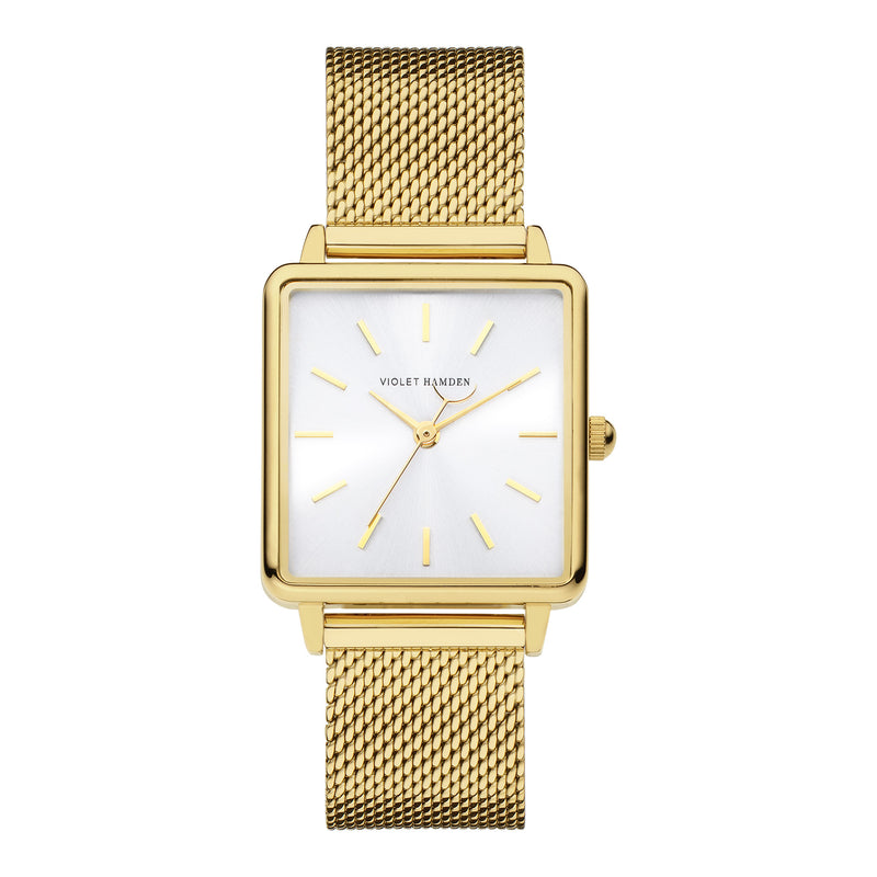 Violet Hamden Dawn Base Vierkant Women'sWatch VH09024-zoom-