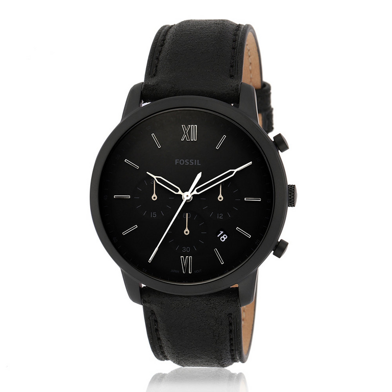 Fossil Neutra Chrono Chronograph Black Men's Watch FS5503-zoom-