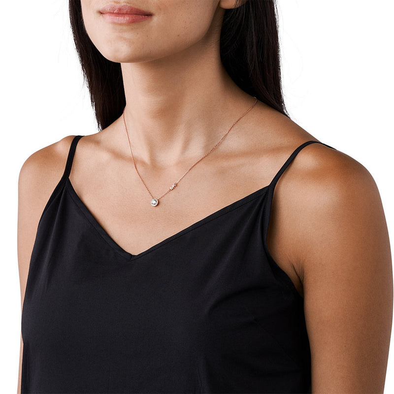 Michael Kors Premium Rose gold Necklace MKC1208AN791-zoom-