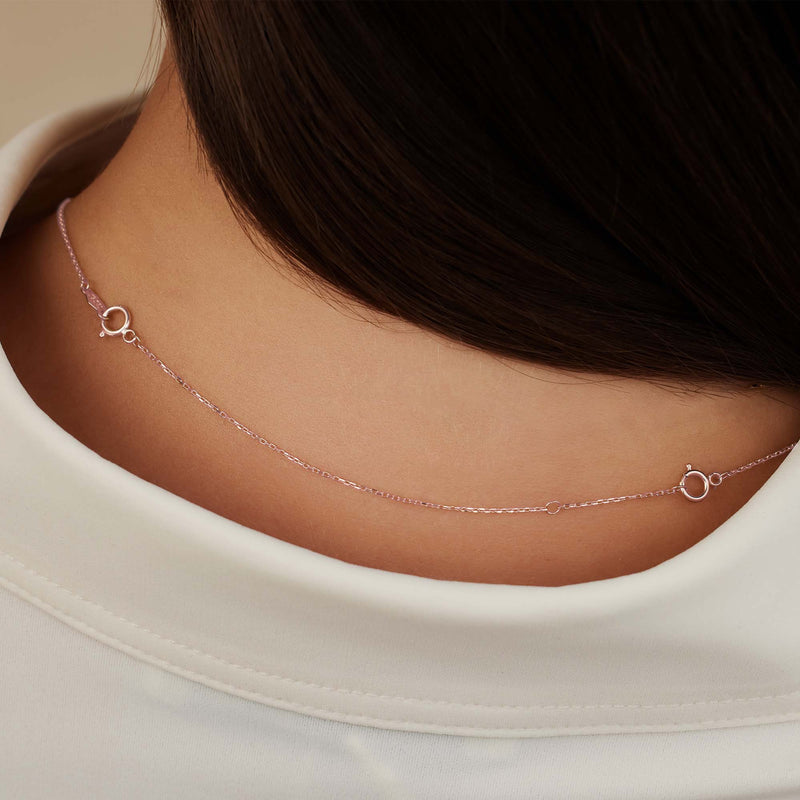 Isabel Bernard La Concorde Nicole 14 Carat Rosegold Necklace IB340130-zoom-
