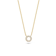 Blush 14 karat gold Necklace 3125YZI