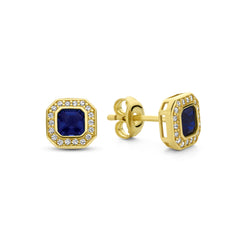 Beloro Jewels Monte Napoleone Sofia 9 carat gold Ear Studs BO360045
