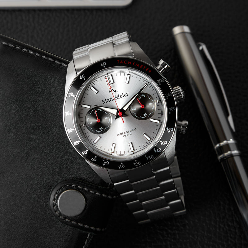 Mats Meier Arosa Racing Chronograph Men's Watch MM50011-zoom-