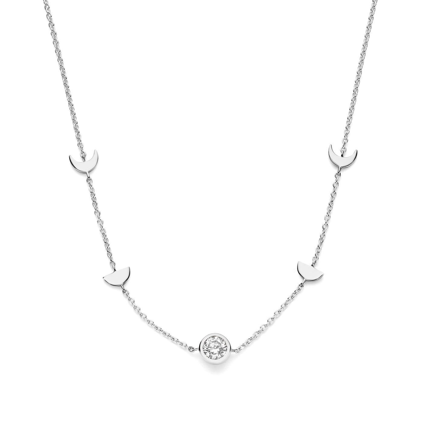 Violet Hamden Luna 925 Sterling Silver Necklace VH340043