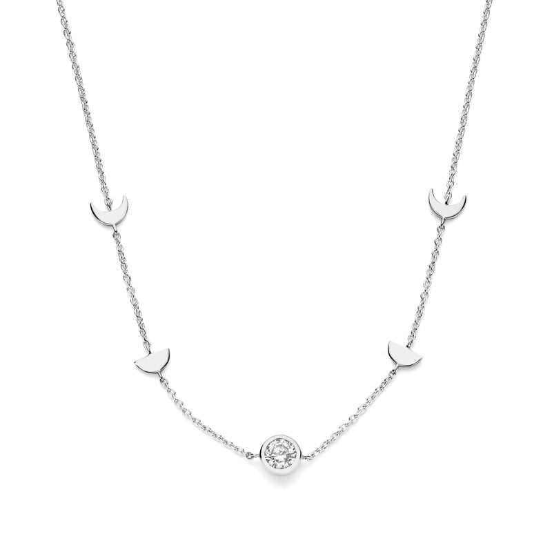 Violet Hamden Luna 925 Sterling Silver Necklace VH340043-zoom-