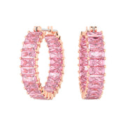 Swarovski Matrix Rose gold Earrings 5657726