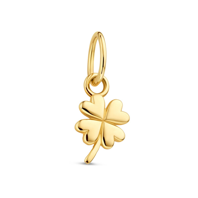 Isabel Bernard Le Marais Clover 14 karat gold charm IB350059-zoom-