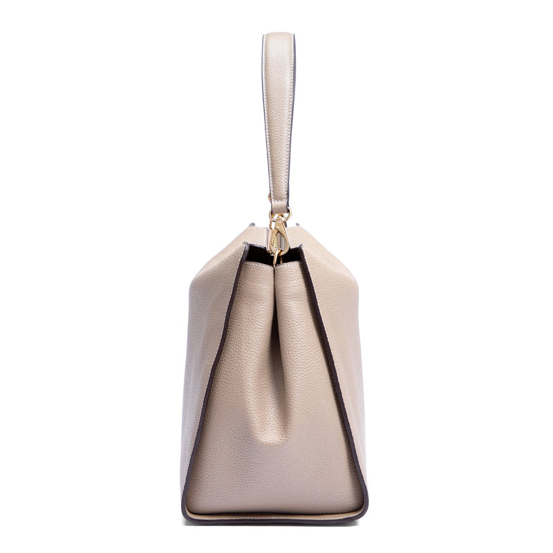 Isabel Bernard Honoré Emma Taupe Shoulder Bag IB21134-078-zoom-