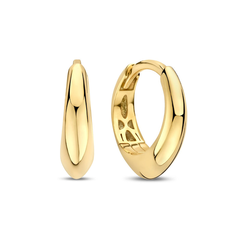 Isabel Bernard Rivoli Delene 14 karat gold hoop earrings IB360279-zoom-