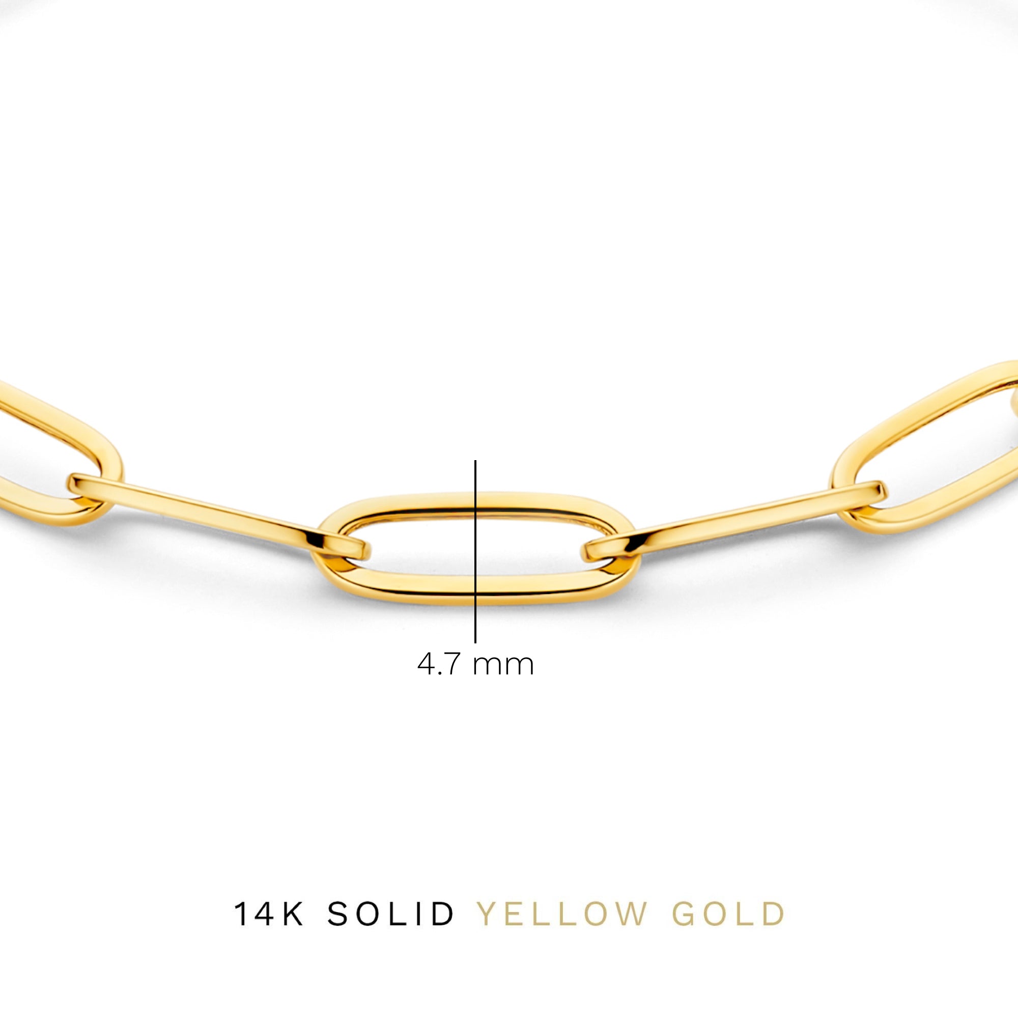 Isabel Bernard Aidee Odile 14 Carat Golden Chain bracelet IB320138