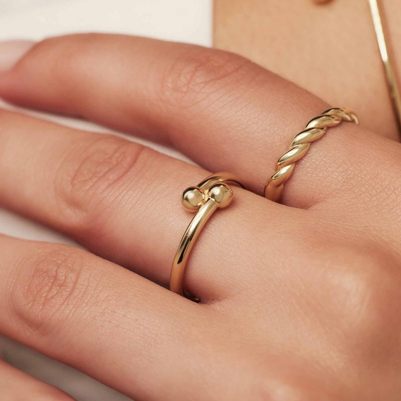 Isabel Bernard Monceau Mirell 14 Karaat Gouden Ring IB330101-48-zoom-