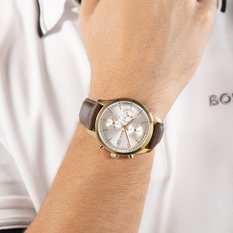 Hugo Boss Chronograph Watch 41 mm HB1514327-zoom-